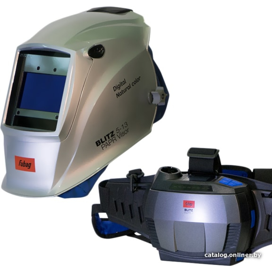 Купить Сварочная маска Fubag Blitz 5-13 PAPR III Visor Digital Natural ...