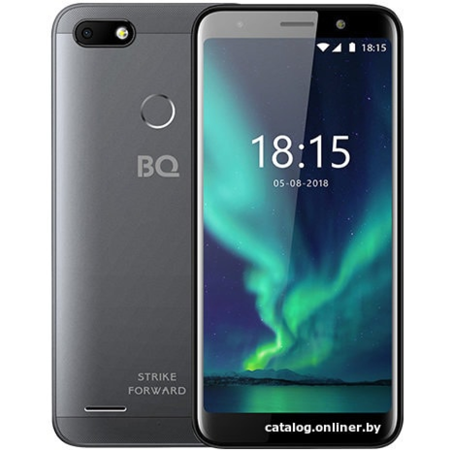 Купить Смартфон BQ-Mobile BQ-5512L Strike Forward (серый) недорого в Минске  и с доставкой по РБ