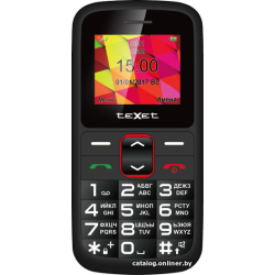             Мобильный телефон TeXet TM-B217 (черный-красный)        