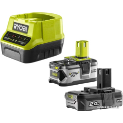             Аккумулятор с зарядным устройством Ryobi RC18120-242 5133003365 (18В/4 Ah + 18В/2 Ah + 18В)        