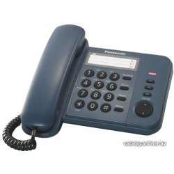             Проводной телефон Panasonic KX-TS2352RUC (синий)        