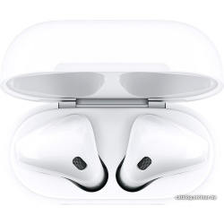             Наушники Apple AirPods 2 в футляре с возможностью беспроводной зарядки        
