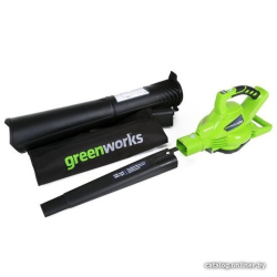             Воздуходувка Greenworks GD40BVK4 (с АКБ 4 Ah)        