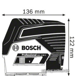             Лазерный нивелир Bosch GCL 2-50 C Professional (с креплением BM 3) [0601066G03]        
