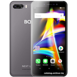            Смартфон BQ-Mobile BQ-5508L Next LTE (серый)        