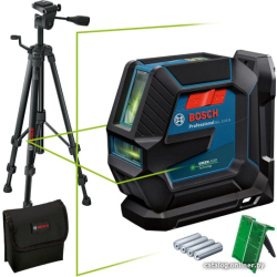             Лазерный нивелир Bosch GLL 2-15 G Professional 0601063W01 (LB 10 + BT 150)        