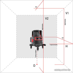            Лазерный нивелир ADA Instruments PROLiner 2V [A00472]        