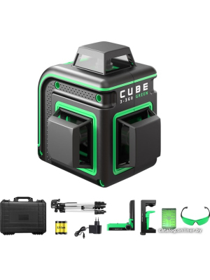             Лазерный нивелир ADA Instruments Cube 3-360 Green Ultimate Edition A00569        