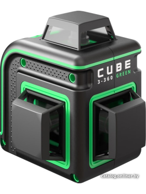             Лазерный нивелир ADA Instruments Cube 3-360 Green Basic Edition А00560        