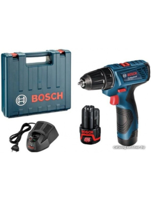            Дрель-шуруповерт Bosch GSR 120-LI Professional 06019G8020 (с 2-мя АКБ, кейс)        