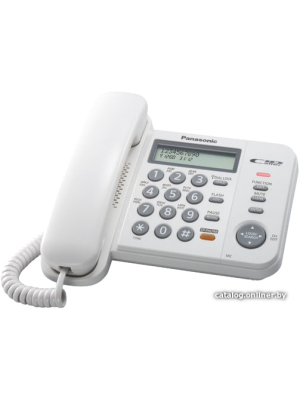             Проводной телефон Panasonic KX-TS2358RUW (белый)        