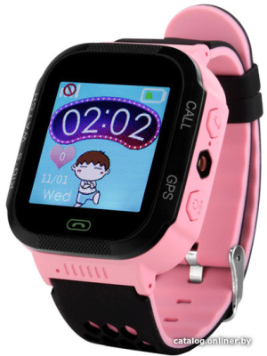             Умные часы Wonlex GW500s (розовый/черный)        