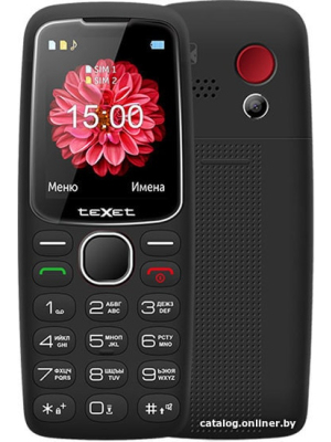             Мобильный телефон TeXet ТМ-B307 (черный)        