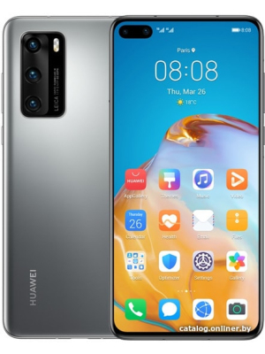             Смартфон Huawei P40 ANA-NX9 Dual SIM 8GB/128GB (серебристый)        