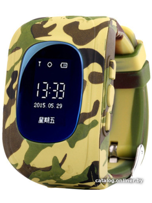             Умные часы Wonlex Q50 Military (коричневый)        