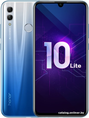             Смартфон Honor 10 Lite 3GB/32GB HRX-LX1 (небесный голубой)        