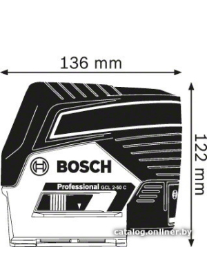             Лазерный нивелир Bosch GCL 2-50 C Professional (со штативом BT 150) [0601066G02]        