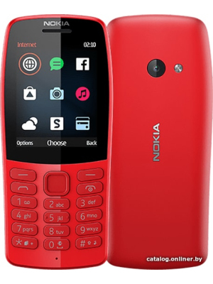             Мобильный телефон Nokia 210 (красный)        
