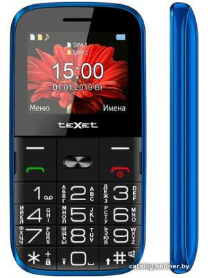             Мобильный телефон TeXet TM-B227 (синий)        