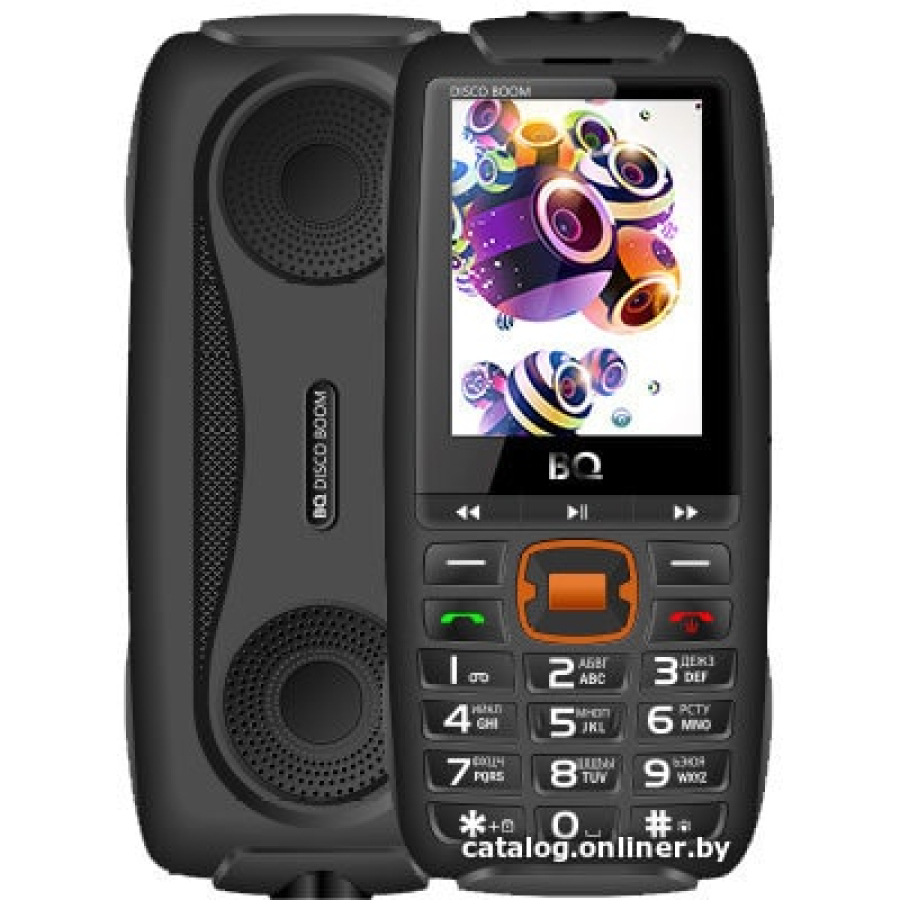 Купить Мобильный телефон BQ-Mobile BQ-2825 Disco Boom (черный) выгодно