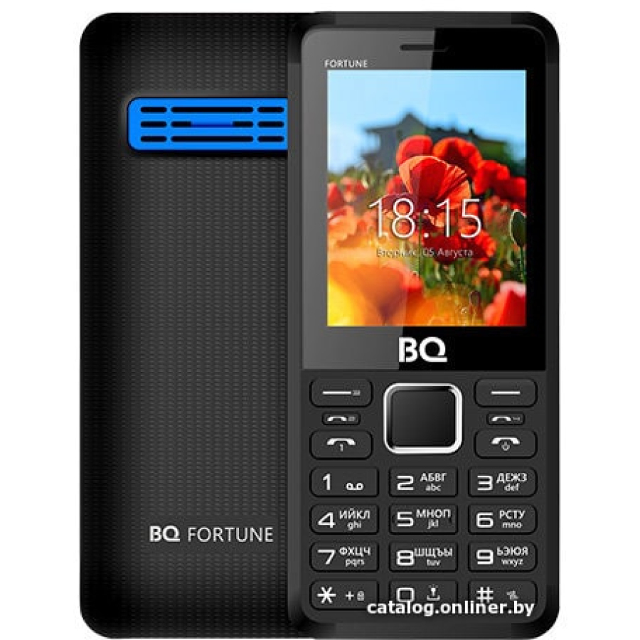 Купить Мобильный телефон BQ-Mobile BQ-2436 Fortune Power (темно-синий)  выгодно