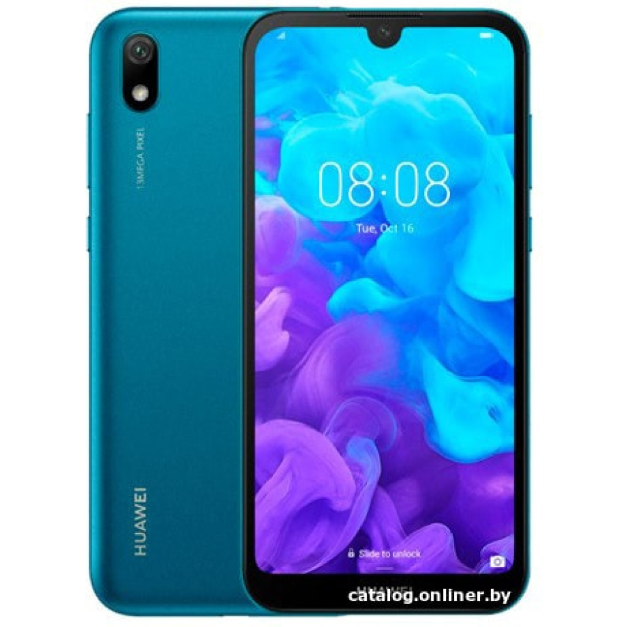 Смартфон Huawei Y5 2019 AMN-LX9 Dual SIM 2GB/32GB (сапфировый синий) купить  недорого, Минск и доставка по всей Беларуси