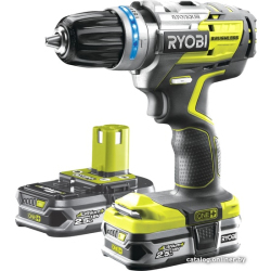            Дрель-шуруповерт Ryobi R18PDBL-225S 5133003613 (с 2-мя АКБ)        