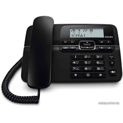             Проводной телефон Philips CRD200 (черный) [CRD200B/51]        