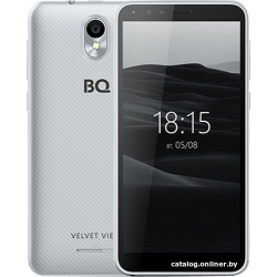             Смартфон BQ-Mobile BQ-5300G Velvet View (серебристый)        
