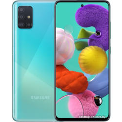             Смартфон Samsung Galaxy A51 SM-A515F/DS 6GB/128GB (голубой)        