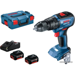             Ударная дрель-шуруповерт Bosch GSB 18V-50 Professional 06019H5100 (с 2-мя АКБ, кейс)        