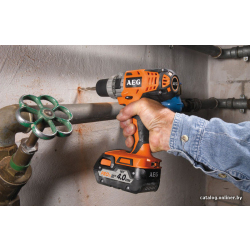             Ударная дрель-шуруповерт AEG Powertools BSB 18 C Li-402C 4935443997 (с 2-мя АКБ)        