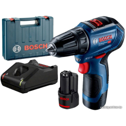             Дрель-шуруповерт Bosch GSR 12V-30 Professional 06019G9020 (с 2-мя АКБ, кейс)        