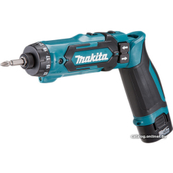             Электроотвертка Makita DF012DSE (с 2-мя АКБ, кейс)        