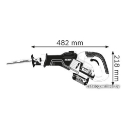             Сабельная пила Bosch GSA 18V-32 Professional 06016A8107 (с 2-мя АКБ, кейс)        