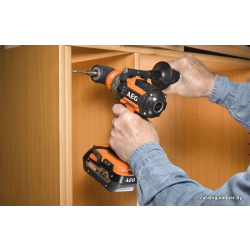             Ударная дрель-шуруповерт AEG Powertools BSB 18 CBL LI-402C 4935448463 (с 2-мя АКБ 4 Ah)        
