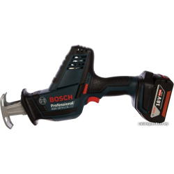             Сабельная пила Bosch GSA 18 V-LI C Professional 06016A5002 (с 2-мя АКБ 5 Ah, кейс)        