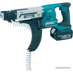             Шуруповерт для гипсокартона Makita DFR550RFE (с 2-мя АКБ, кейс)        