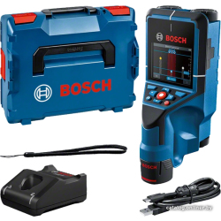             Детектор скрытой проводки Bosch D-tect 200 C Professional 0601081601 (с АКБ, кейс)        