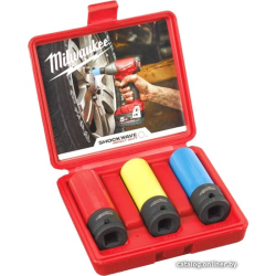             Набор торцевых головок Milwaukee 4932451568 (3 предмета)        