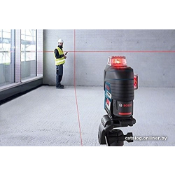             Лазерный нивелир Bosch GLL 3-80 C Professional 0601063R05 (с АКБ и держателем BM 1)        