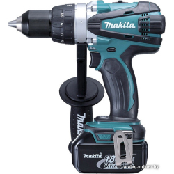             Дрель-шуруповерт Makita DDF458RFE (с 2-мя АКБ, кейс)        