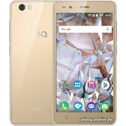             Смартфон BQ-Mobile BQ-5054 Crystal (золотистый)        