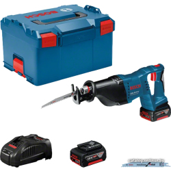             Сабельная пила Bosch GSA 18V-LI Professional 060164J00B (с 2-мя АКБ, кейс)        