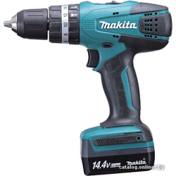             Ударная дрель-шуруповерт Makita HP347DWE (с 2-мя АКБ, кейс)        