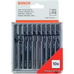             Набор оснастки Bosch 2607010146 (10 предметов)        