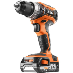             Дрель-шуруповерт AEG Powertools BSB18C2 Li-202C 4935459722 (с 2-мя АКБ, кейс)        