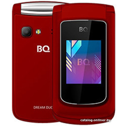             Мобильный телефон BQ-Mobile BQ-2433 Dream DUO (красный)        