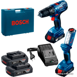             Дрель-шуруповерт Bosch GSR 180-LI Professional 06019F8103 (с 2-мя АКБ, кейс)        