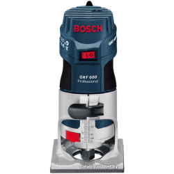             Кромочно-петельный фрезер Bosch GKF 600 Professional (060160A100)        